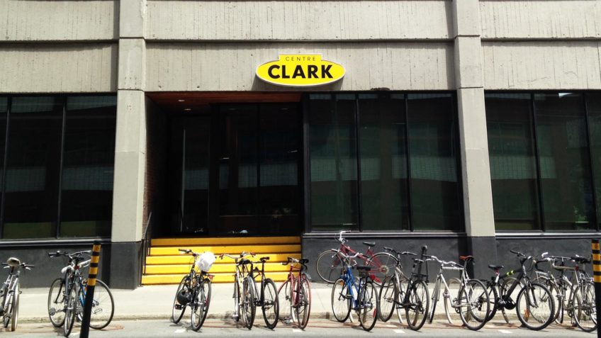 Centre Clark street view
